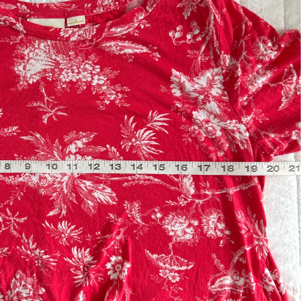Anthropologie Maeve Sherbrooke Tie-Waist Top Floral Print - Picture 5 of 9